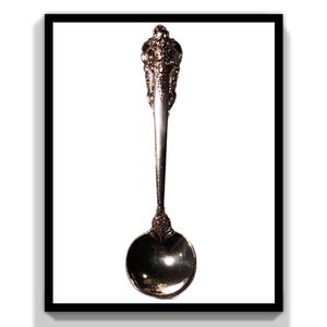 Sterling Silver Antique Miniature Spoon